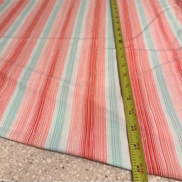 Carve Designs Zuri Dress in Lagos, Striped, Open Back, Built-in Bra, XL, NWT - Picture 13 of 15